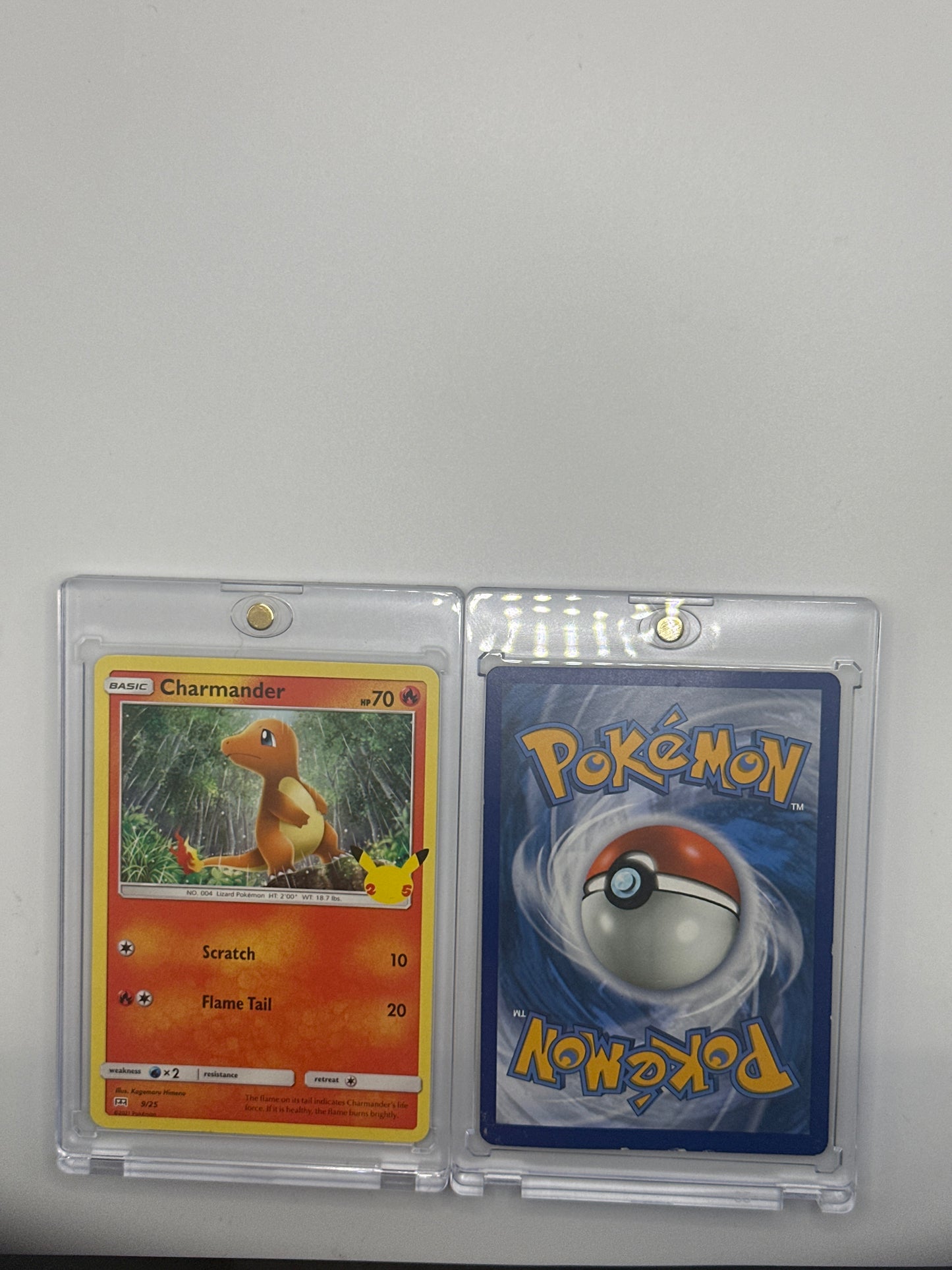 UV Clear Card Holder with Magnetic Closure for Trading Cards