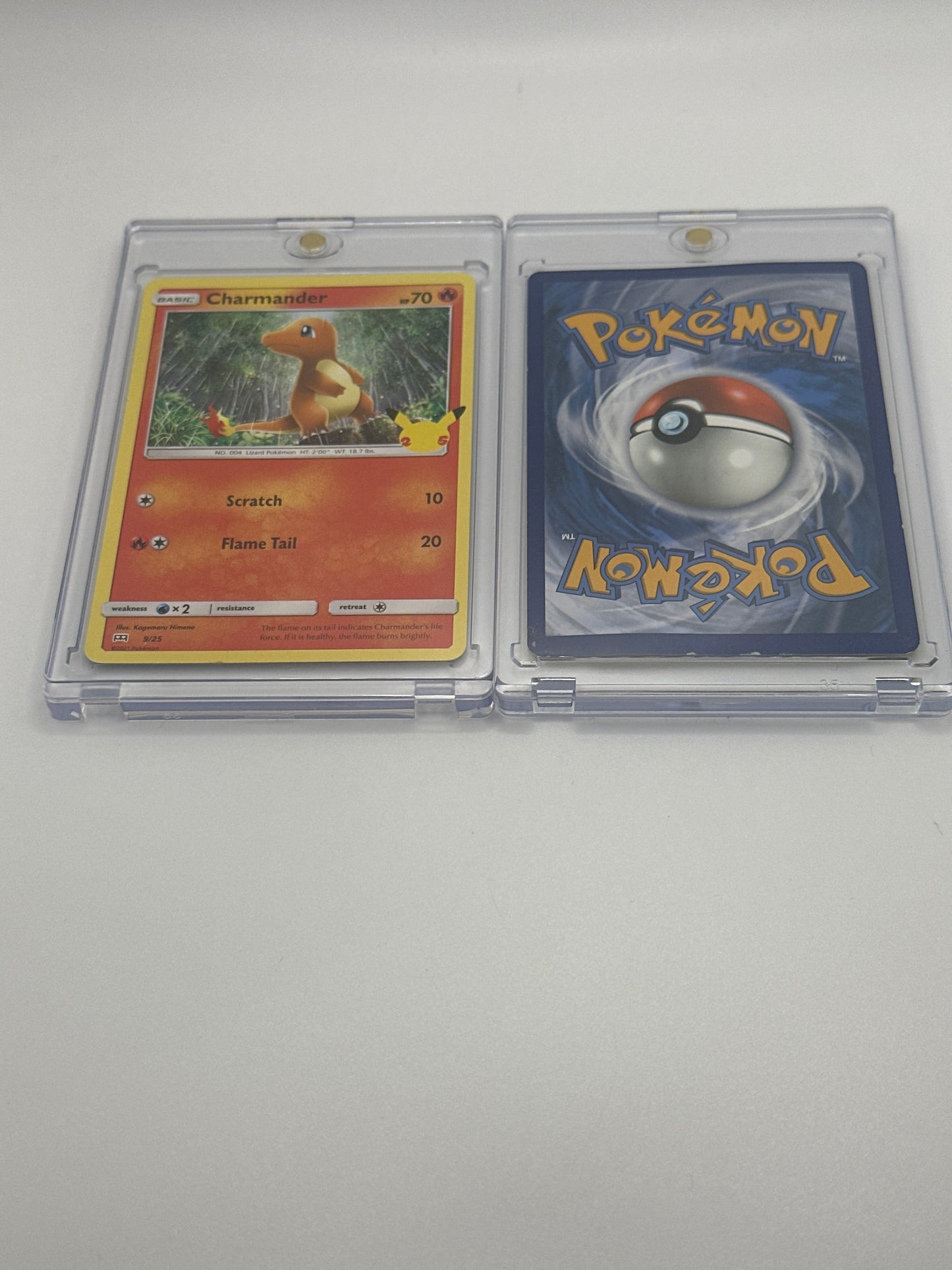 UV Clear Card Holder with Magnetic Closure for Trading Cards