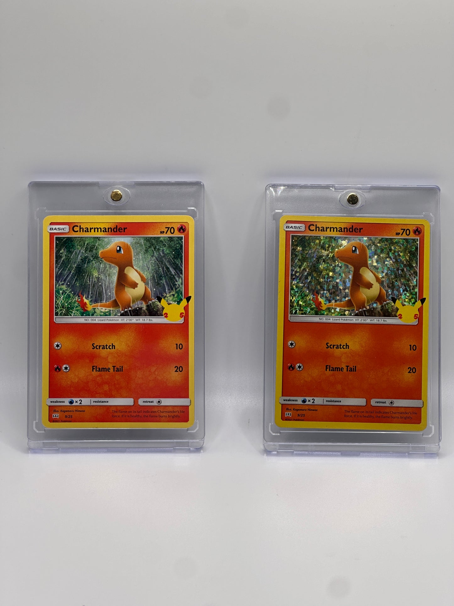 UV Clear Card Holder with Magnetic Closure for Trading Cards