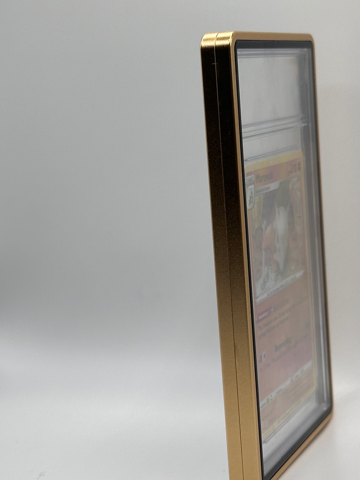 Gold CGC Magnetic Metal Case for Graded Sport Pokemon TCG Card