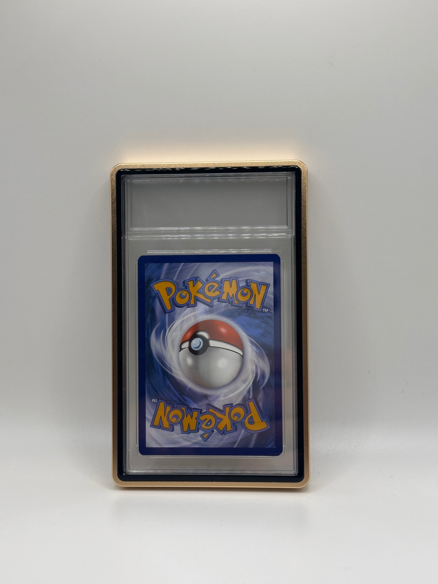 Estuche magnético de metal dorado CGC para cartas de TCG de Pokémon de nivel deportivo