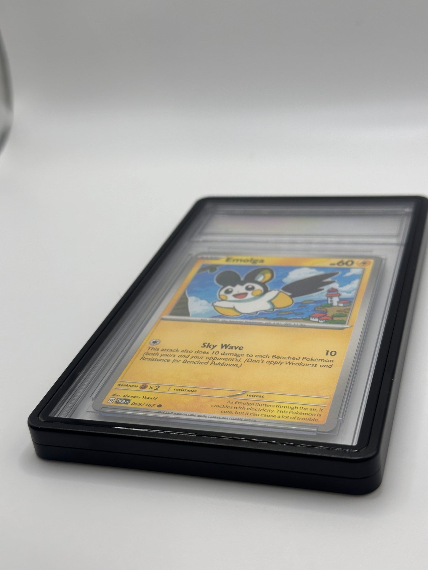 Blaues magnetisches Metalletui von PSA CGC für Graded Sport Pokemon TCG-Karte