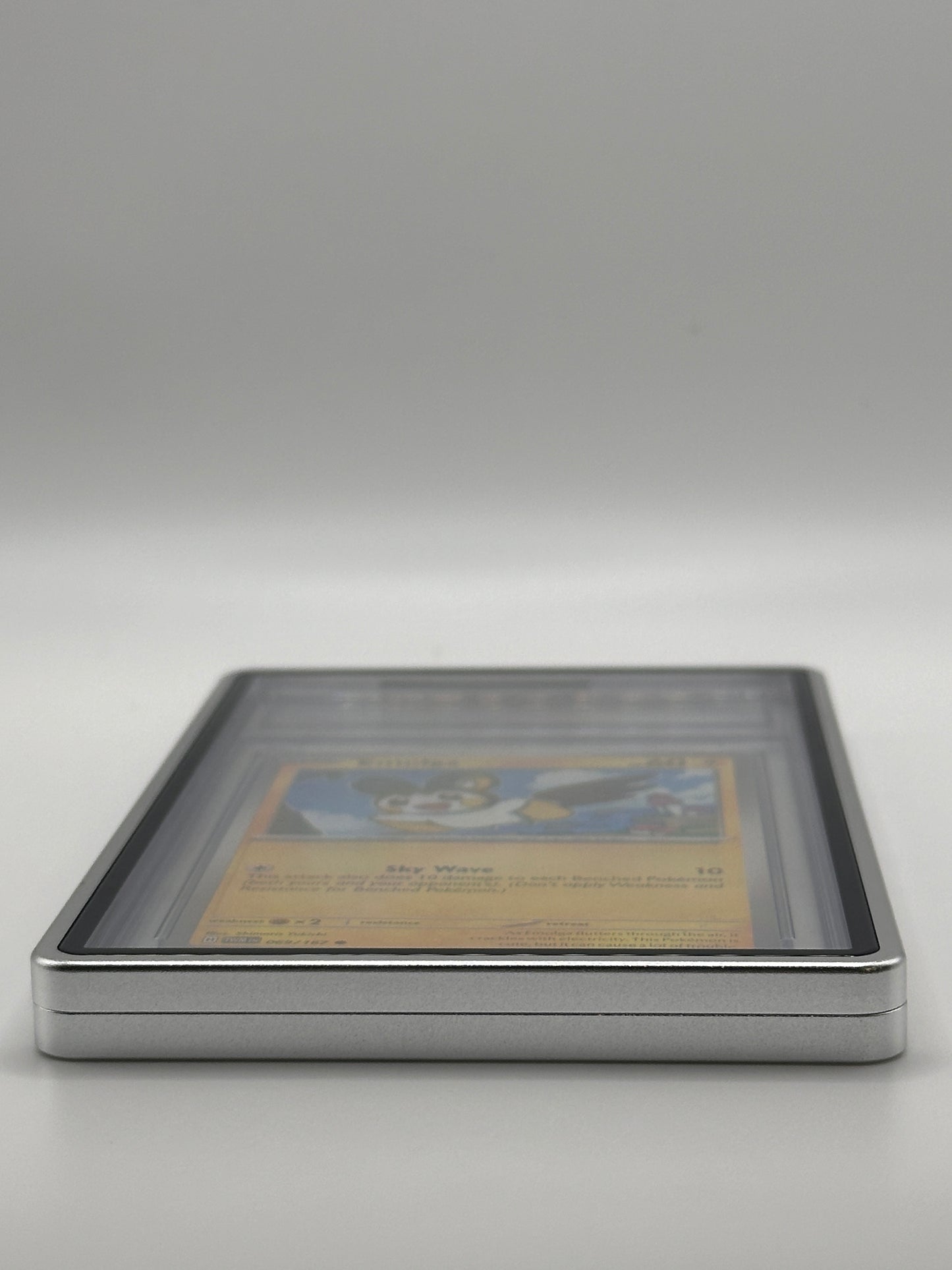 Silbernes CGC-Magnetmetallgehäuse für Graded Sport Pokemon TCG-Karte