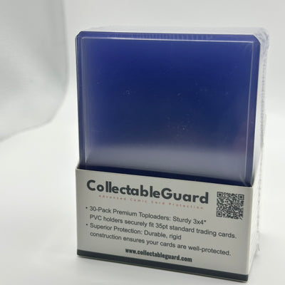 Card Toploaders  Regular 35pt 3"x4" 510 Toploaders