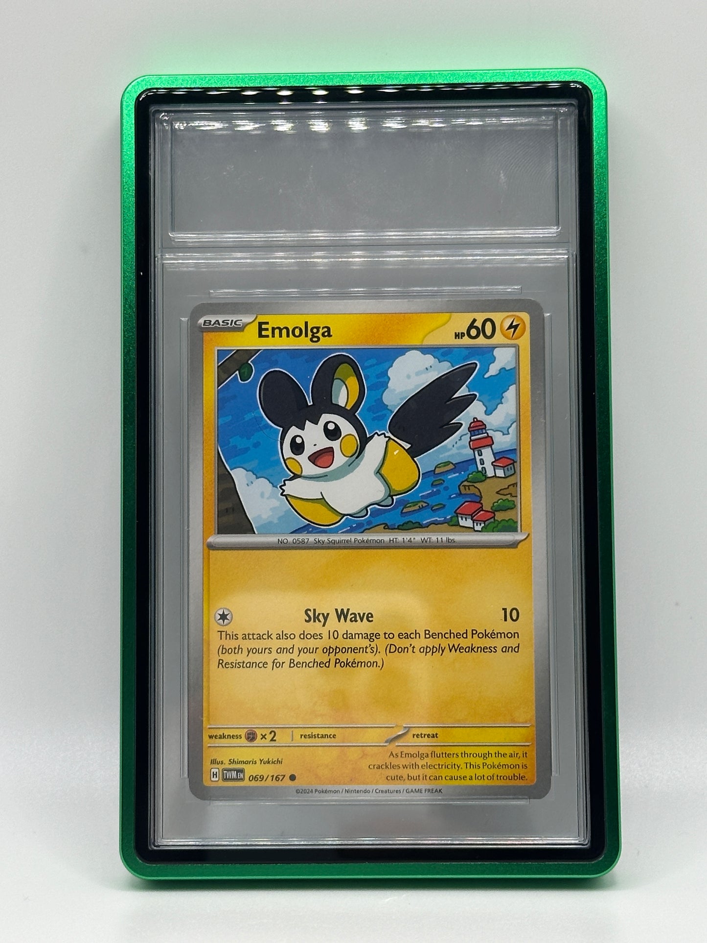 PSA CGC Magnetic Metal Case for Graded Sport Pokemon TCG Card