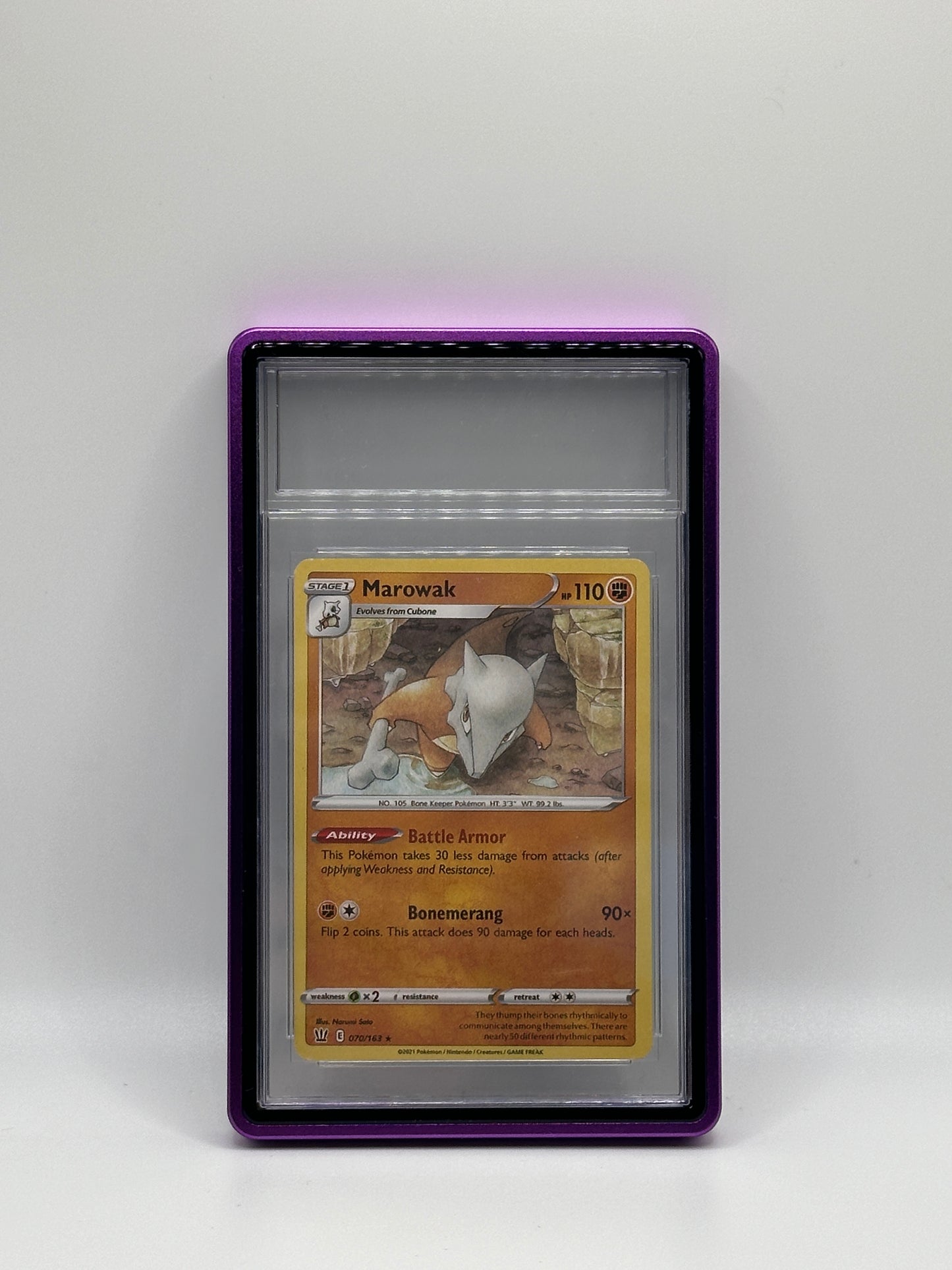 PSA CGC Magnetic Metal Case for Graded Sport Pokemon TCG Card